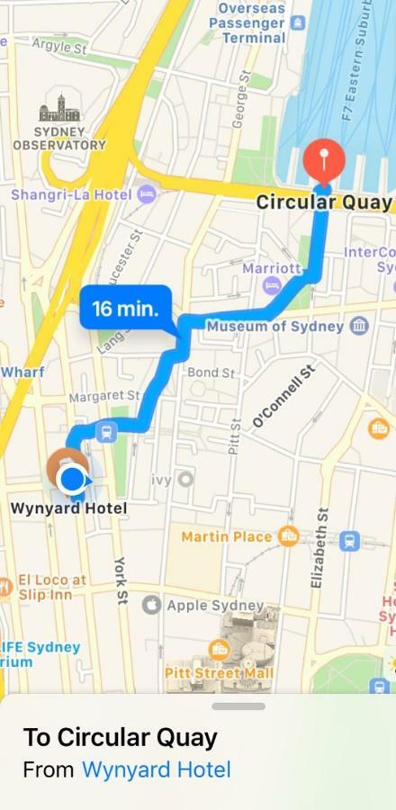 Wynyard Hotel Sydney Exteriér fotografie
