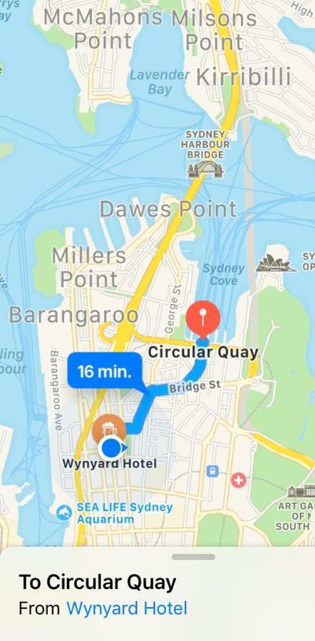 Wynyard Hotel Sydney Exteriér fotografie